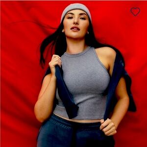 Athleta Signature Rib Crop Tank - NWOT